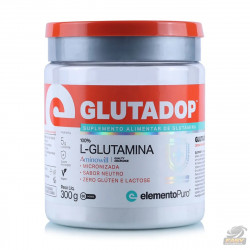 GLUTADOP 100% GLUTAMINA AMINOWILL (300G) - ELEMENTO PURO