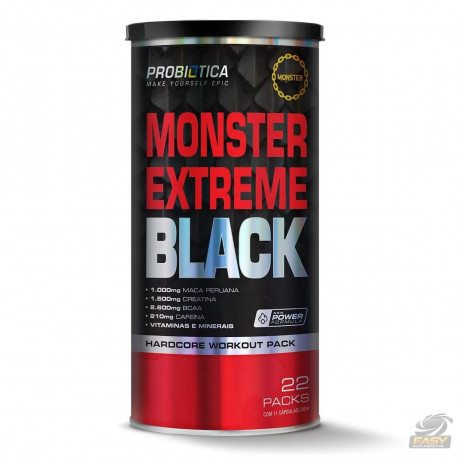 MONSTER EXTREME BLACK (22 PACKS) - PROBIÓTICA