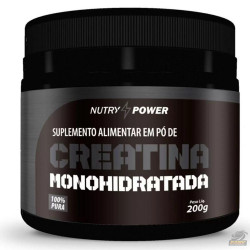  CREATINA MONOHIDRATADA (200G) - NUTRY POWER
