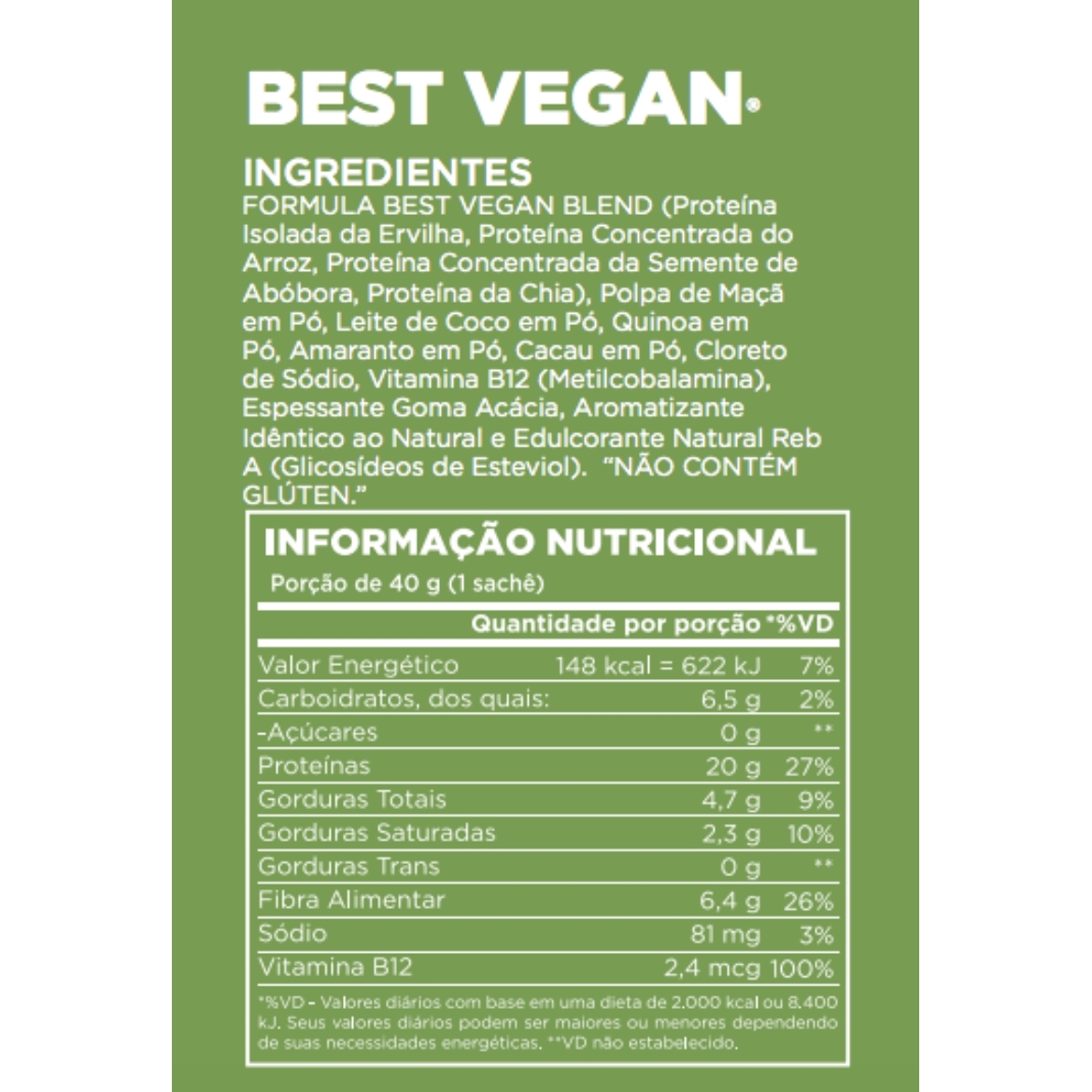 BEST VEGAN (500G) - ATLHETICA NUTRITION