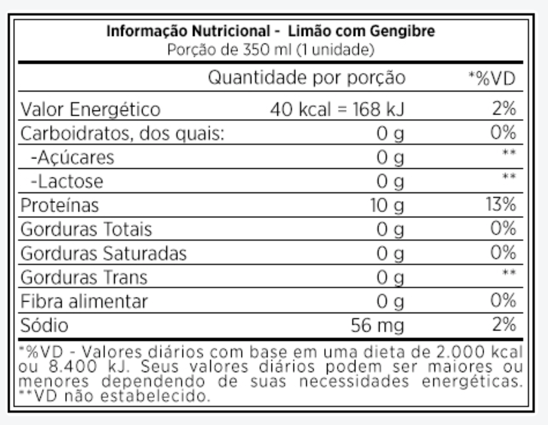 LIMAO - BEST WHEY TOTAL CLEAN (350ML) - ATLHETICA NUTRITION