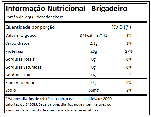 BRIGADEIRO BEST WHEY ISO (900G) - ATLHETICA NUTRITION