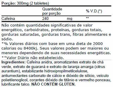 TABELA NUTRICIONAL - THERMO ABDOMEN - BODY ACTION