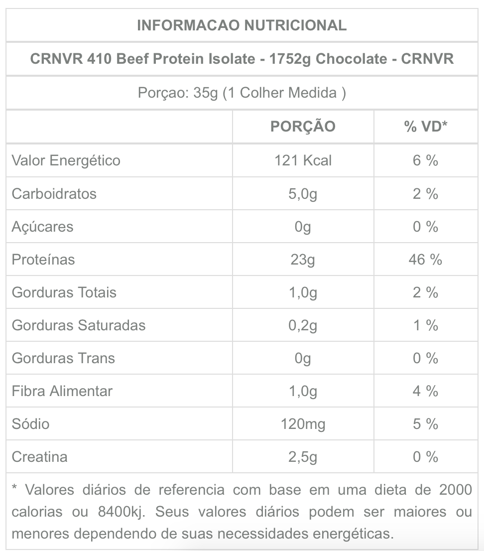 CRNVR410 (BEEF PROTEIN - 1752G) - CRNVR