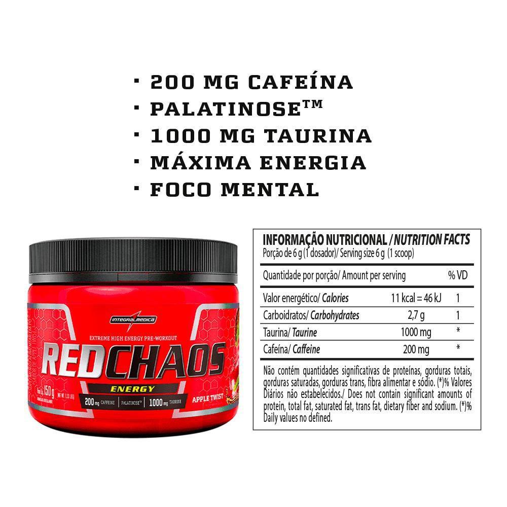 RED CHAOS ENERGY (150G) - INTEGRALMÉDICA