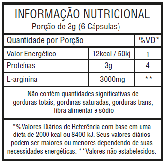 HI-ARGININE 3000 - (180CAPS) - LEADER NUTRITION