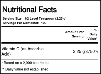 VITAMINA C CRYSTALS (227GR) - NOW FOODS