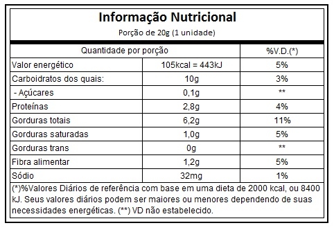 PAÇOQUITA COM AVEIA SANTA HELENA - EASY SUPLEMENTOS
