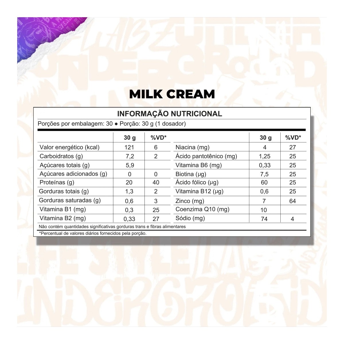 100% WHEY CRUNSH (900G) - UNDER LABZ